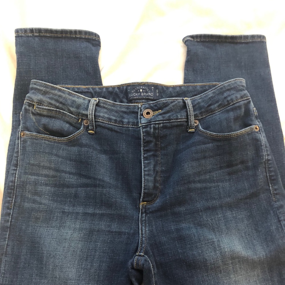 Lucky Brand Hayden Skinny Jeans, Sz 10 Mid-Rise